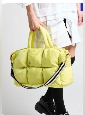 LIU JO Milano Shopping Bag In Quilted Nylon NWOT